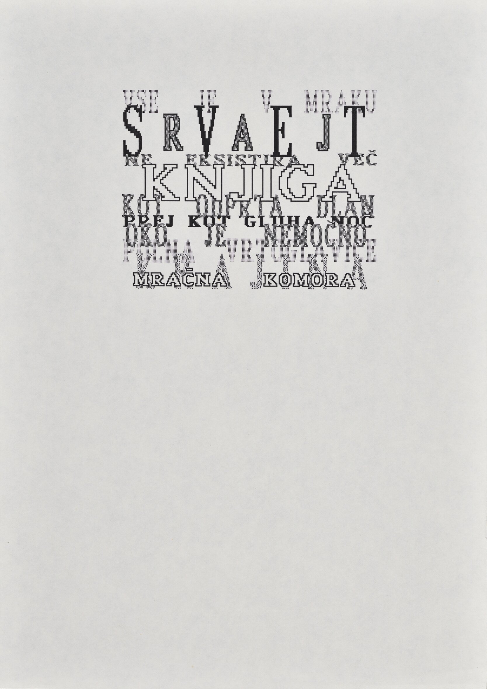 VSSD Vojna besed, 1989